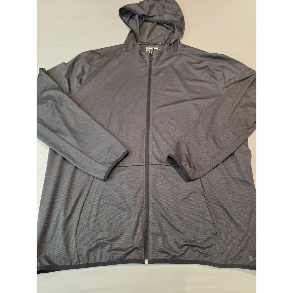 MSX Michael Strahan Mens 2XL Full Zip Performance Hoodie Lightweight